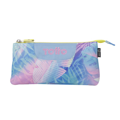 Estuche escolar eco-friendly tres compartimentos Totto Tablero - Prisma