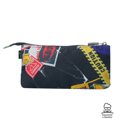Estuche escolar eco-friendly tres compartimentos Totto Tablero - Sticky
