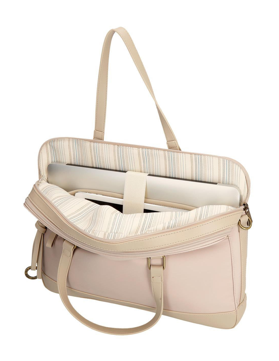 Bolso porta ordenador 15,6" Pepe Jeans Morgan Beige