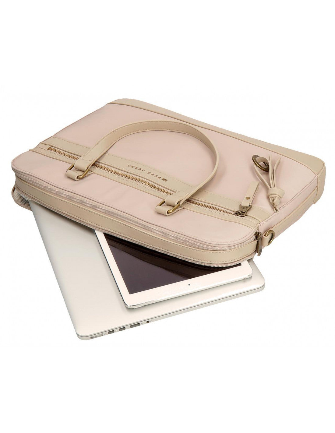Bolso porta ordenador 15,6" Pepe Jeans Morgan Beige
