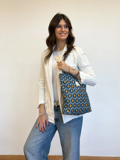 Bolsa Tote de tela Pequeña DeLaMurLine Brad