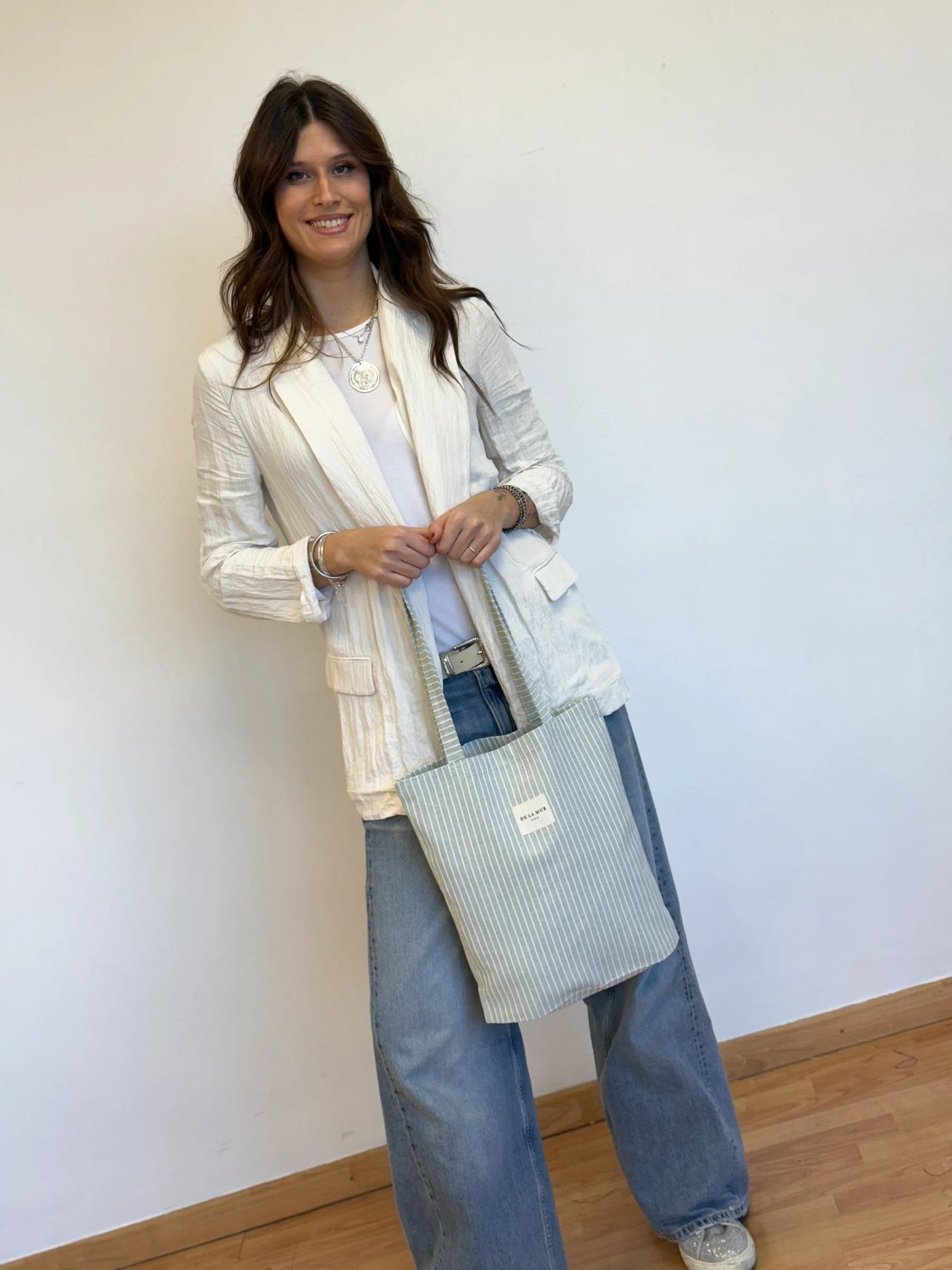 Bolsa Tote de tela Pequeña DeLaMurLine City