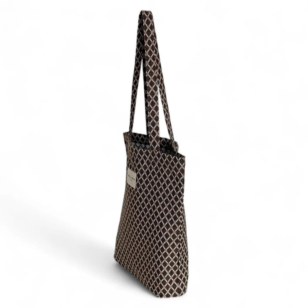 Bolsa Tote de tela Pequeña DeLaMurLine Cobre