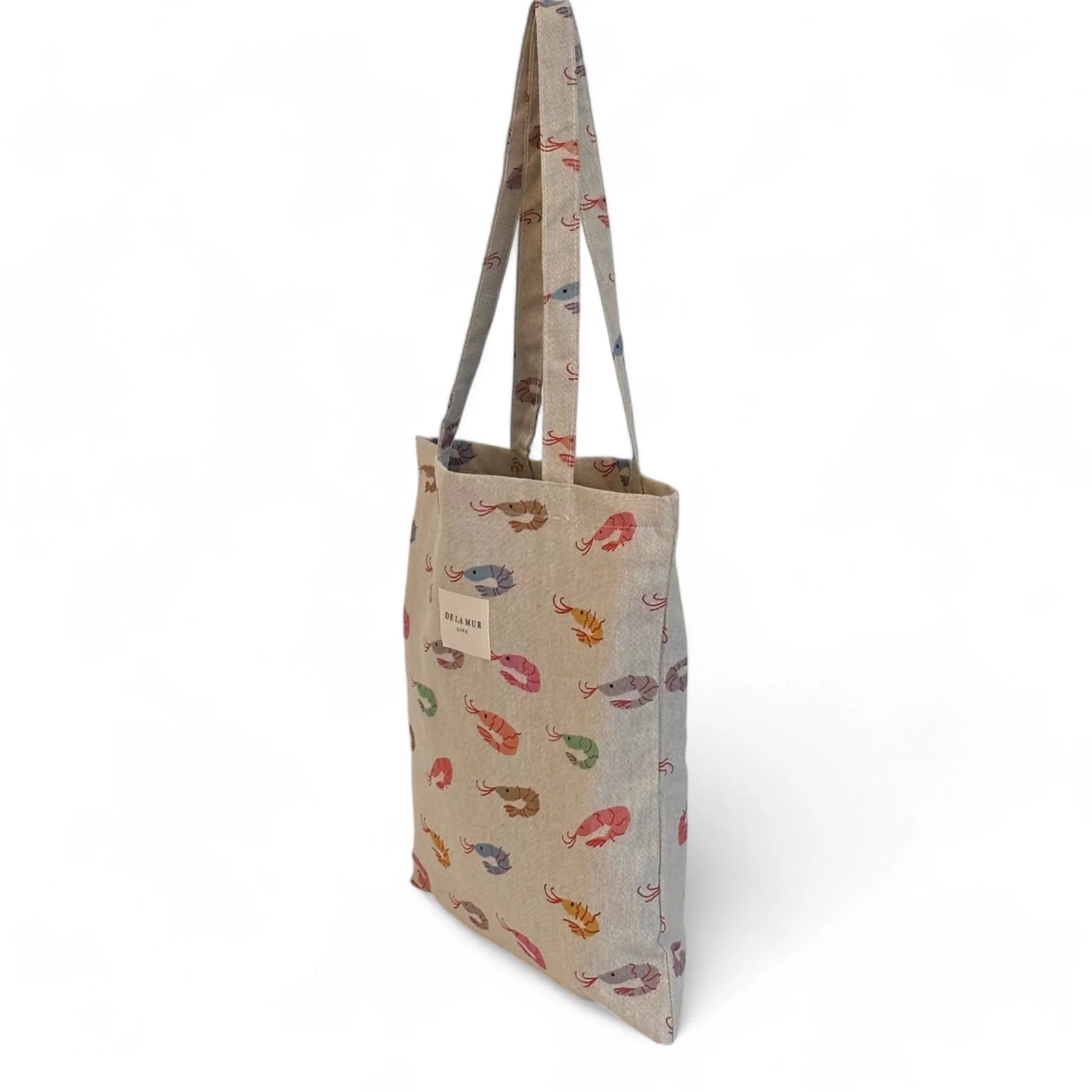 Bolsa Tote de tela Pequeña DeLaMurLine Gamba
