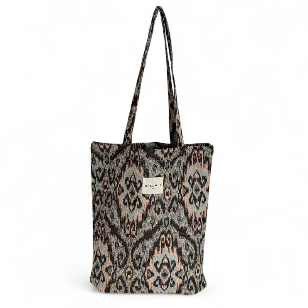 Bolsa Tote de tela Pequeña DeLaMurLine Kave