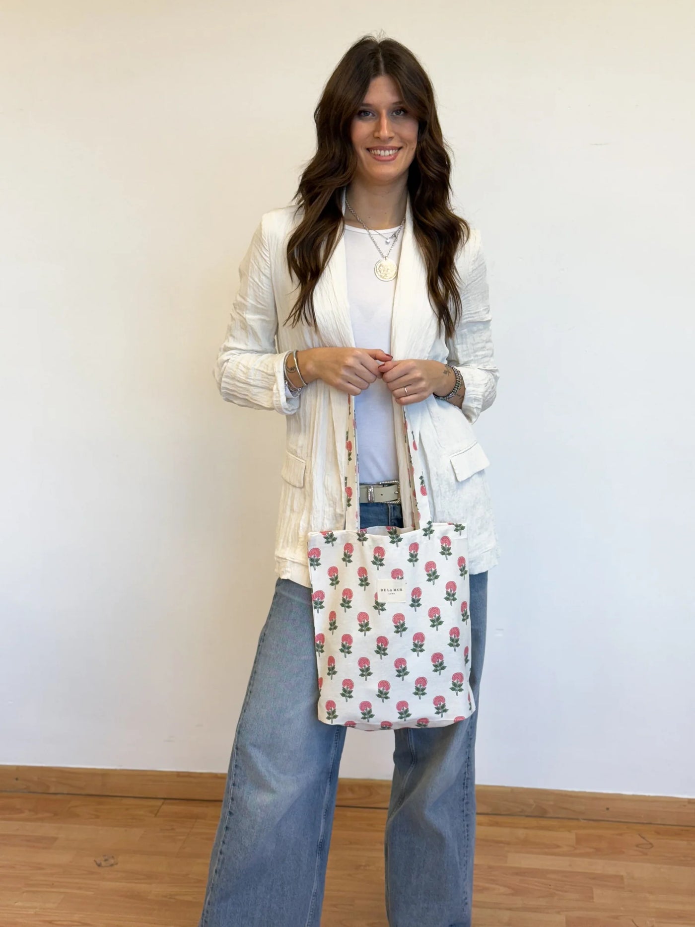 Bolsa Tote de tela Pequeña DeLaMurLine Naha