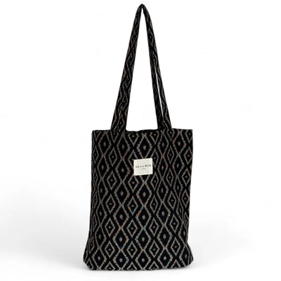 Bolsa Tote de tela Pequeña DeLaMurLine Onix
