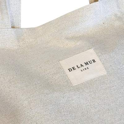 Bolsa Tote de tela Pequeña DeLaMurLine Oro