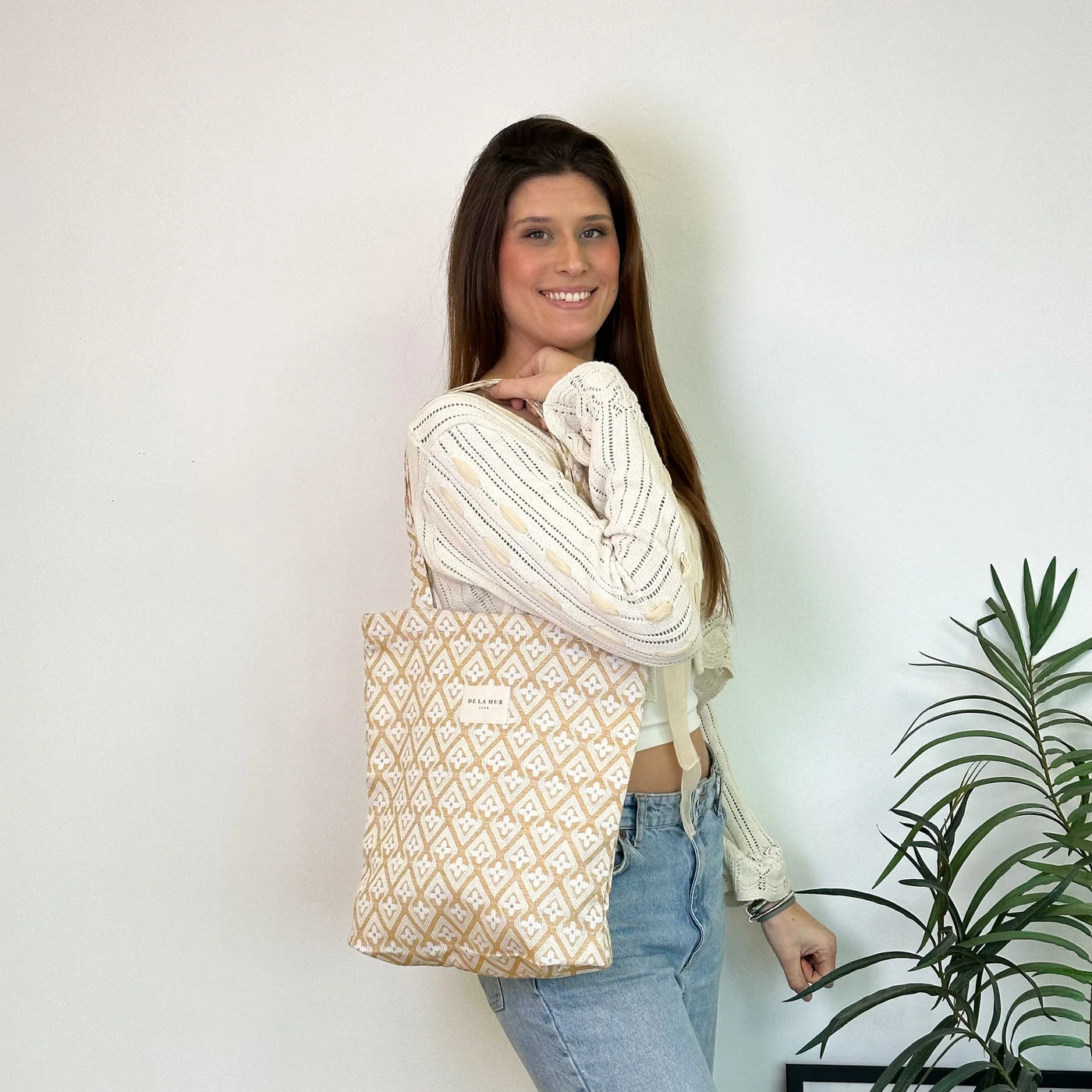 Bolsa Tote de tela Pequeña DeLaMurLine Raxo