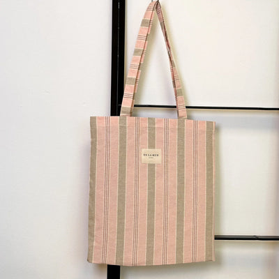 Bolsa Tote de tela Pequeña DeLaMurLine Rosa