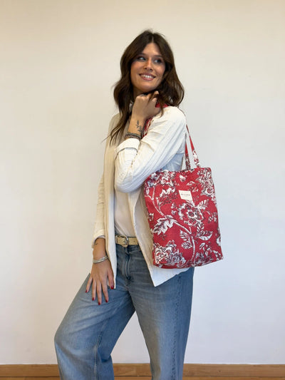 Bolsa Tote de tela Pequeña DeLaMurLine Usha