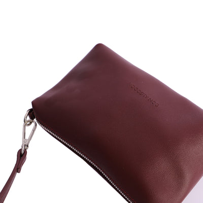 Bolso de mano con Bandolera Don Algodón Urbana Chic Burdeos