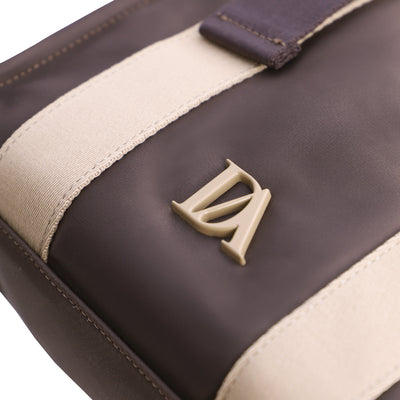 Bolso de mano con Bandolera Don Algodón Esencia Marrón