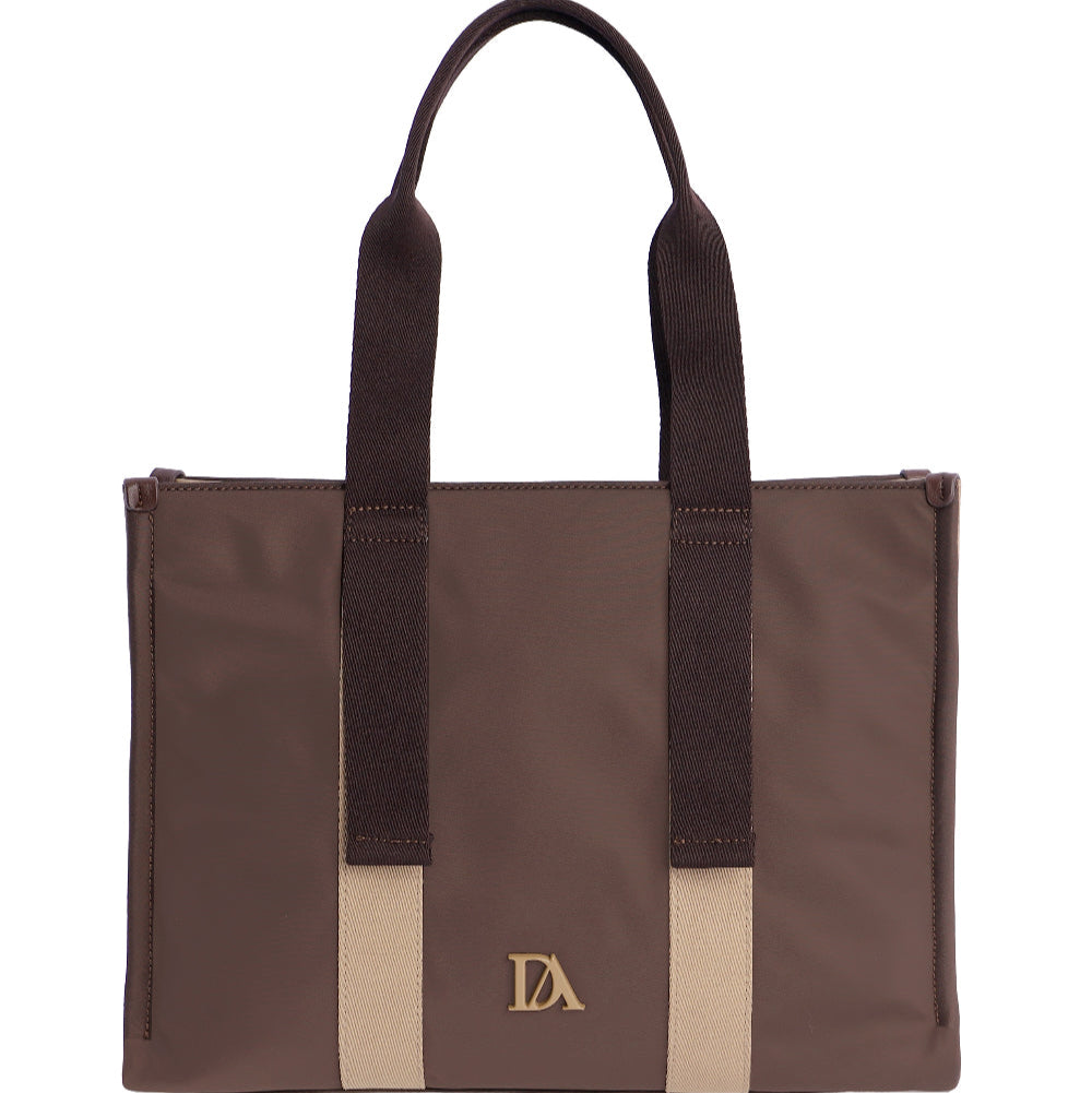 Bolso Shopper Don Algodón Esencia Marrón