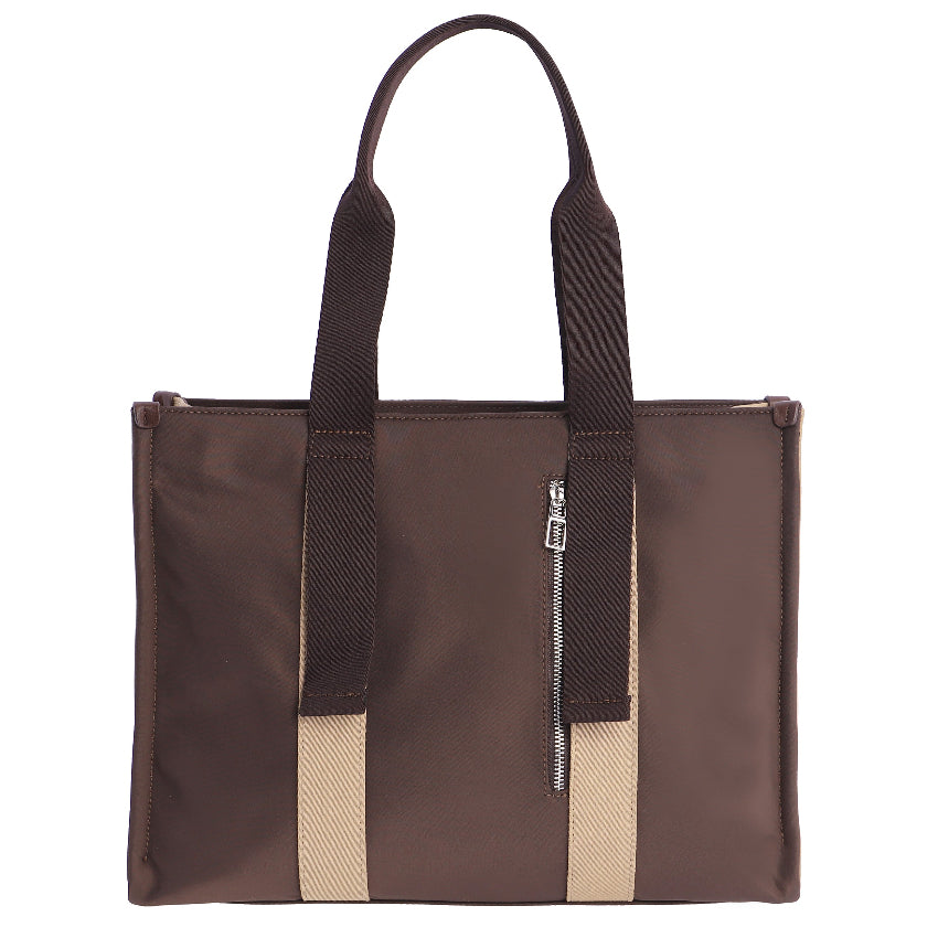 Bolso Shopper Don Algodón Esencia Marrón