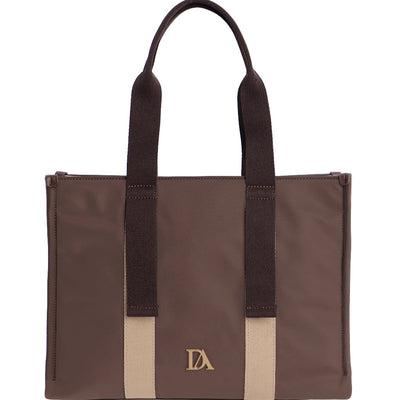 Bolso Shopper Don Algodón Esencia Marrón