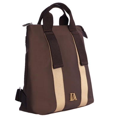 Mochila Don Algodón Esencia Marrón