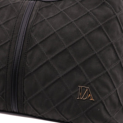 Bolso de Hombro bandolera Don Algodón Suede Negro