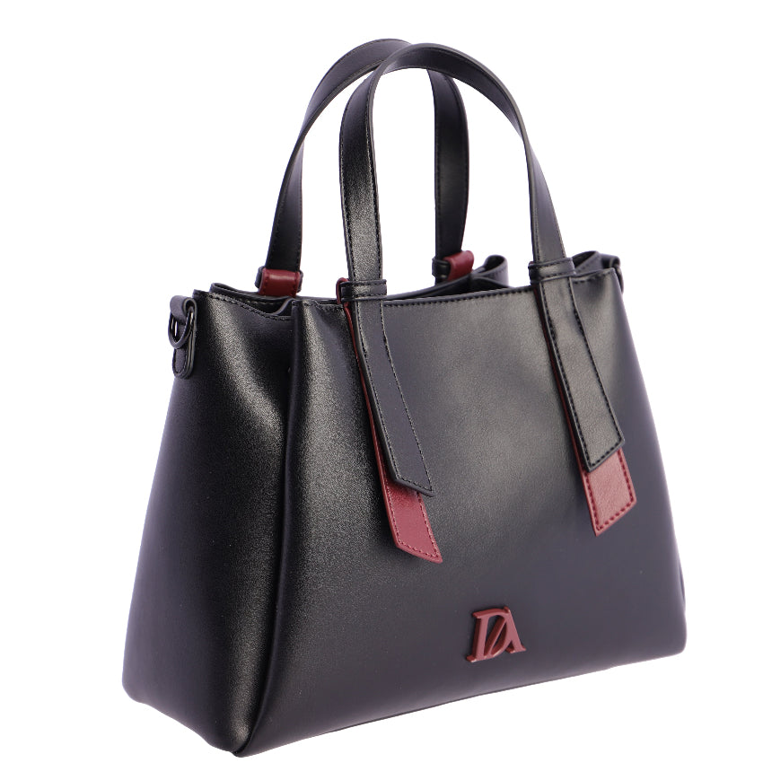 Bolso de Mano Bandolera Don Algodón Noir Negro