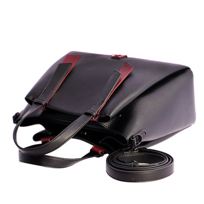 Bolso de Mano Bandolera Don Algodón Noir Negro