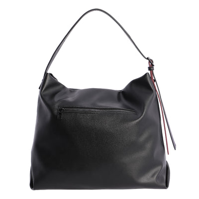 Bolso de Hombro con Bandolera Don Algodón Noir Negro