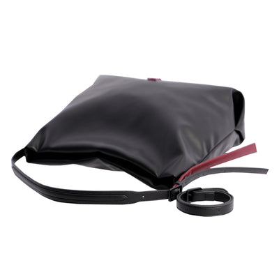 Bolso de Hombro con Bandolera Don Algodón Noir Negro