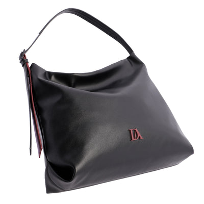 Bolso de Hombro con Bandolera Don Algodón Noir Negro