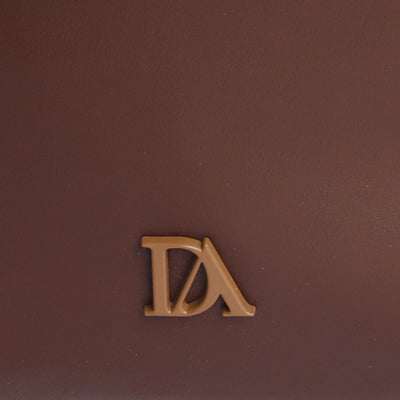 Bolso de Hombro con Bandolera Don Algodón Noir Marrón