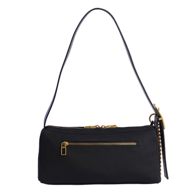 Bolso Baguette Bandolera Don Algodón Mistic Negro