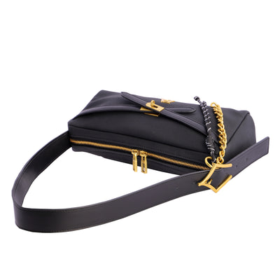 Bolso Baguette Bandolera Don Algodón Mistic Negro