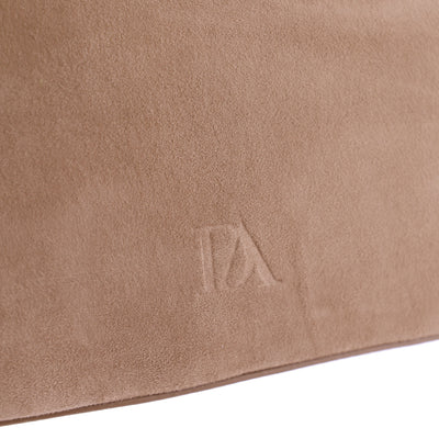 Bolso Shopper Don Algodón suede Taupe
