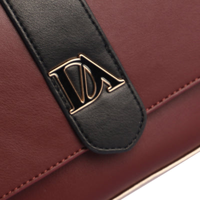 Bandolera solapa Don Algodón Burdeos y Negro