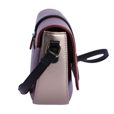 Bandolera solapa Don Algodón Burdeos y Negro