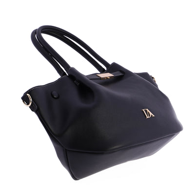 Bolso de mano con Bandolera Don Algodón Horizonte Negro