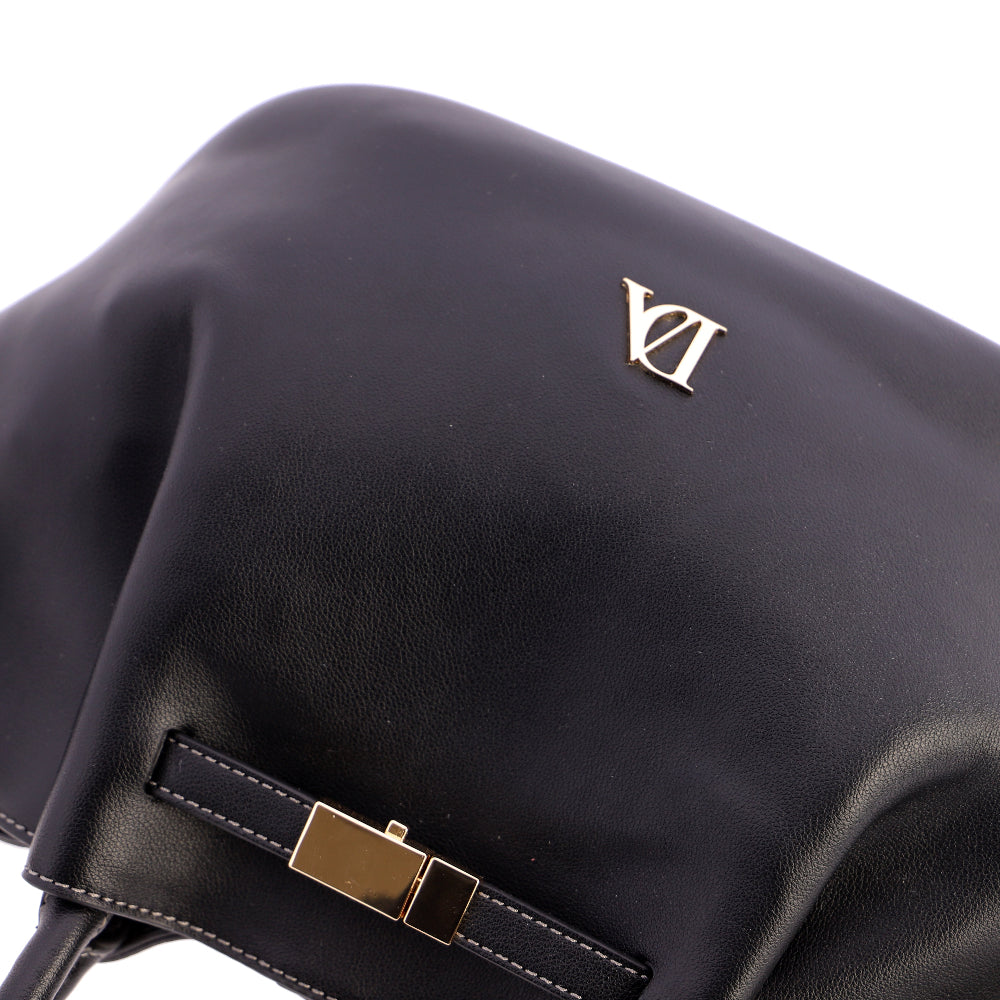 Bolso de mano con Bandolera Don Algodón Horizonte Negro