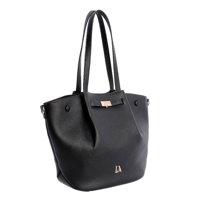 Bolso Shopper Don Algodón Horizonte Negro