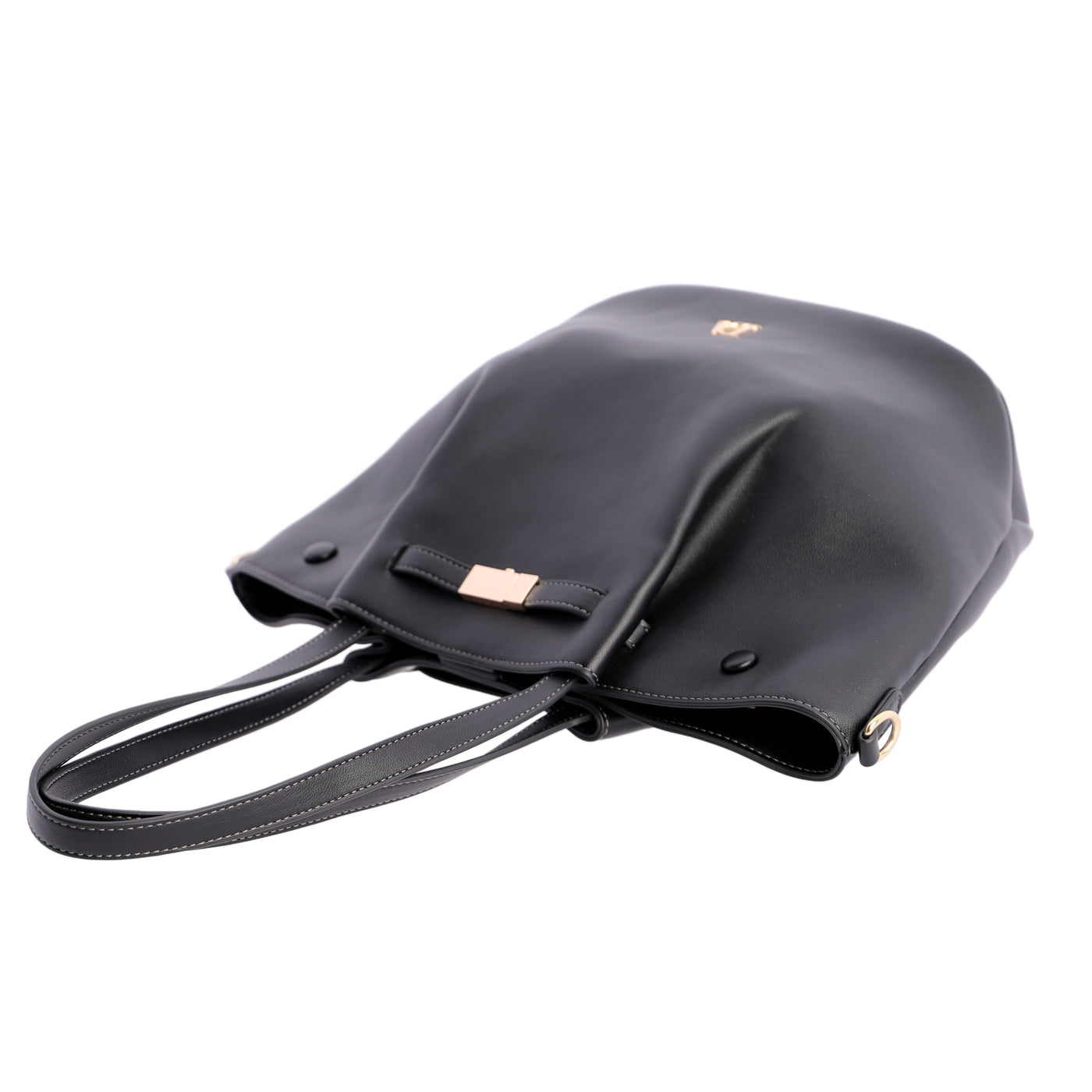 Bolso Shopper Don Algodón Horizonte Negro