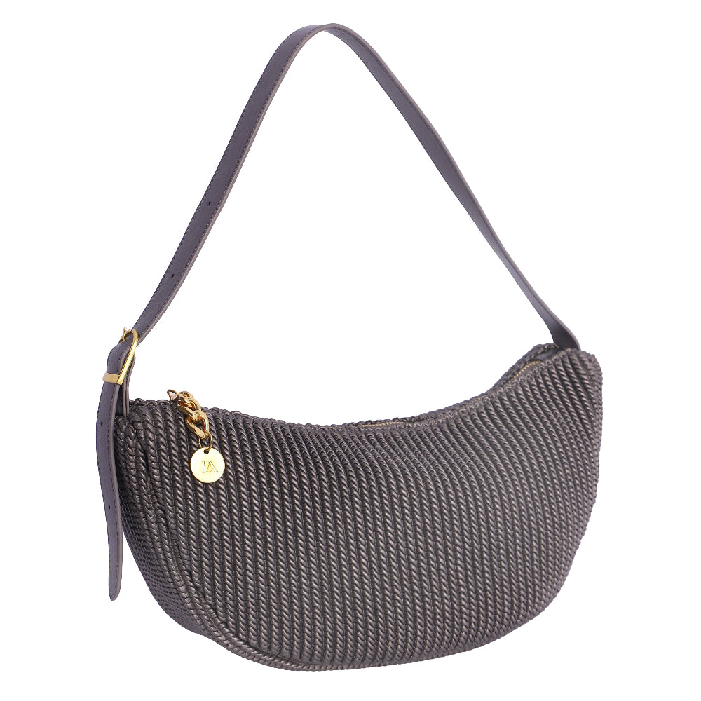 Bandolera Don Algodón Wave Gris