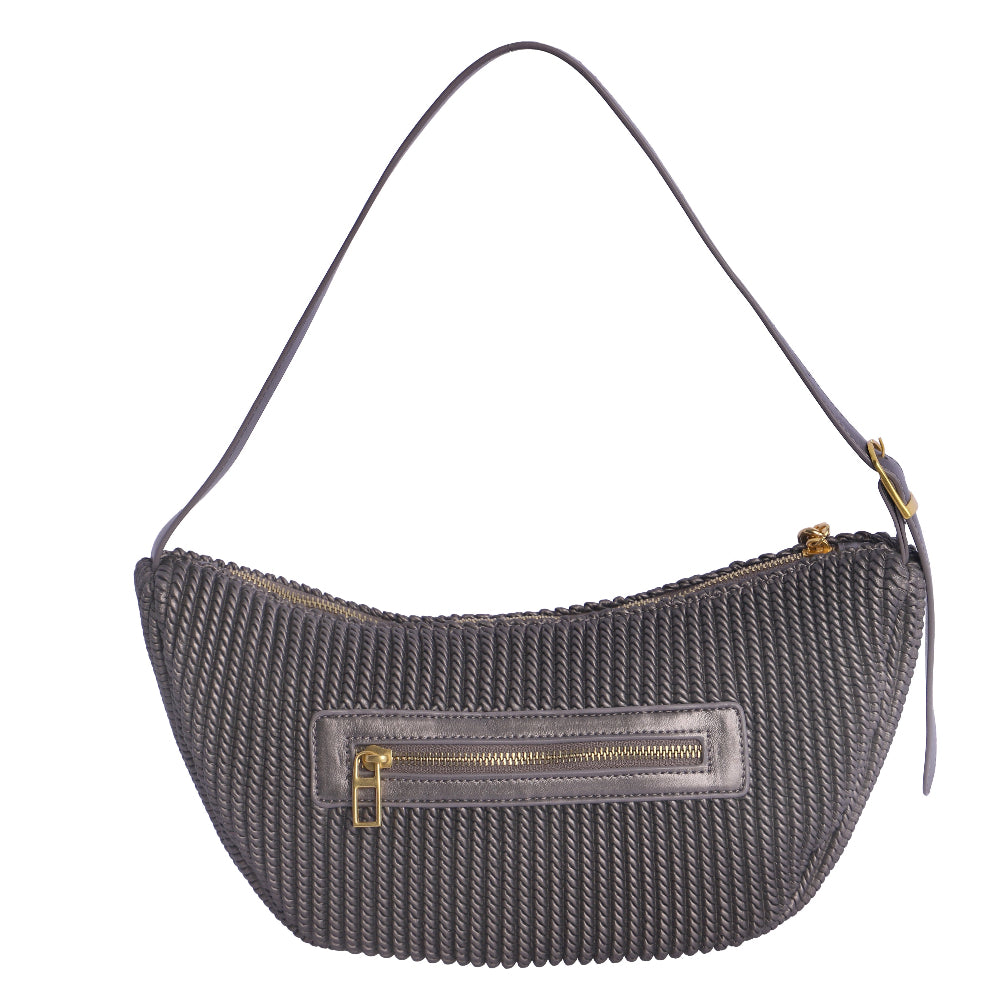 Bandolera Don Algodón Wave Gris