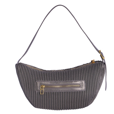 Bandolera Don Algodón Wave Gris