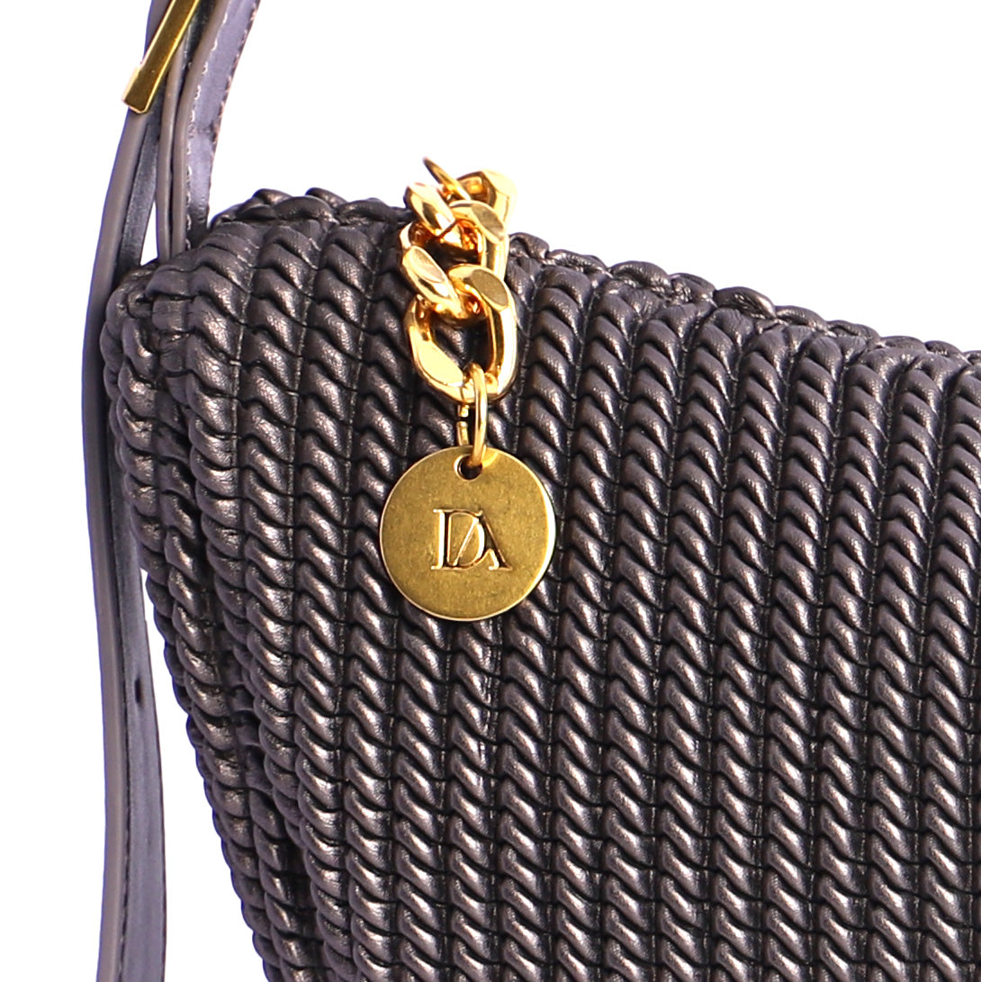 Bandolera Don Algodón Wave Gris