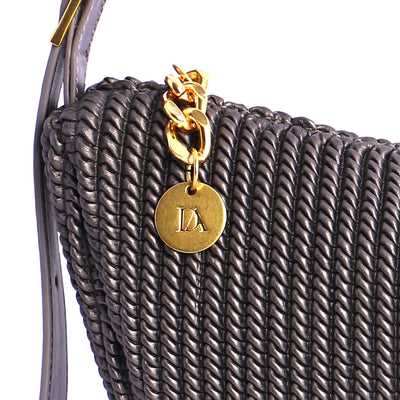 Bandolera Don Algodón Wave Gris