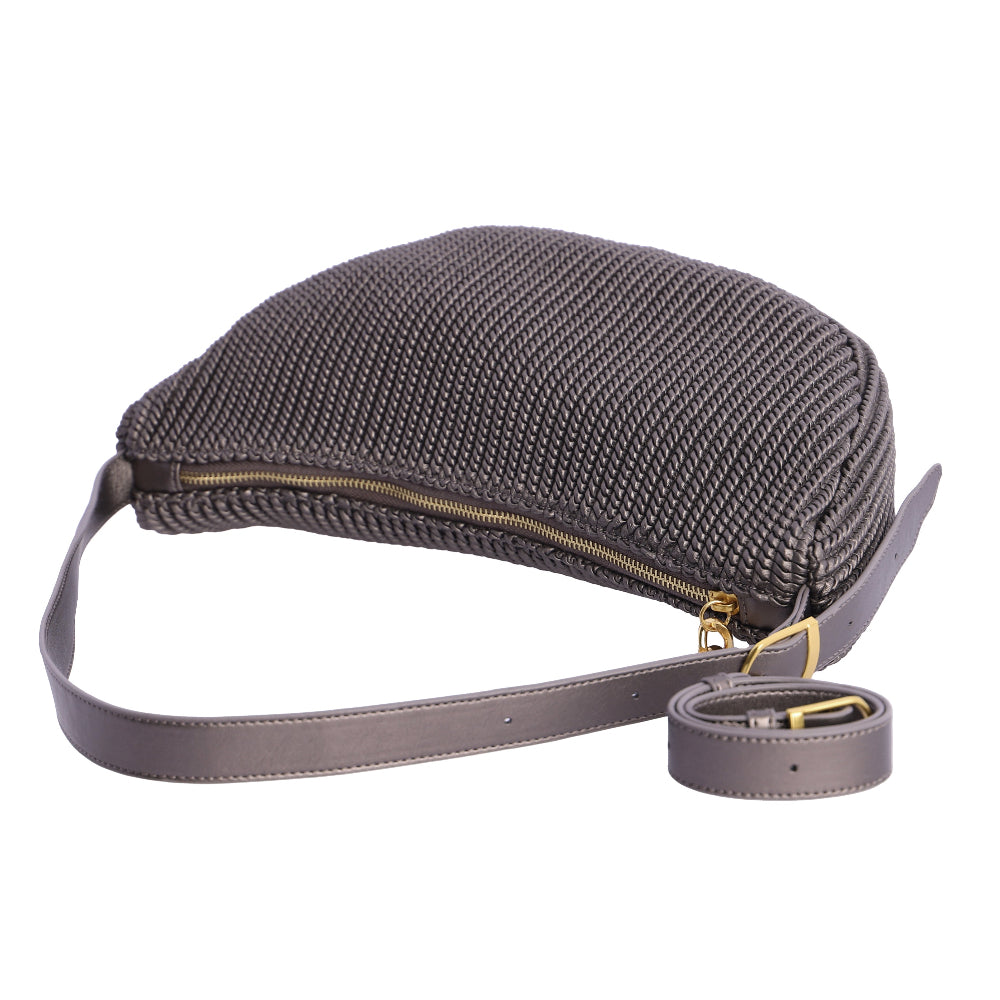 Bandolera Don Algodón Wave Gris