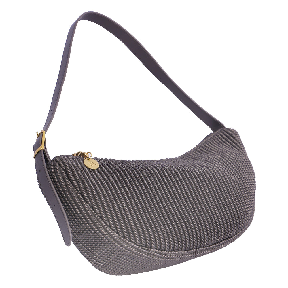 Bandolera Don Algodón Wave Gris