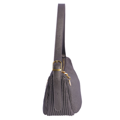 Bandolera Don Algodón Wave Gris