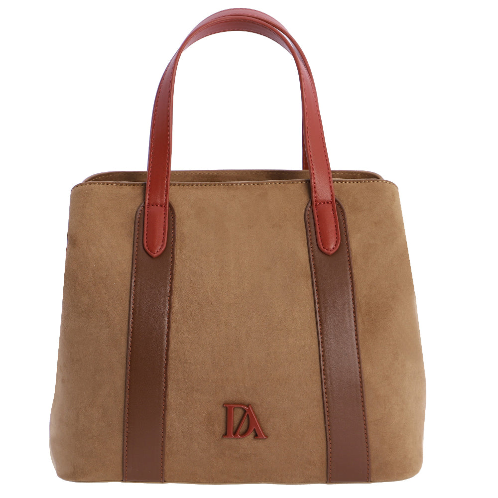 Bolso de Mano Don Algodón Iconic Camel