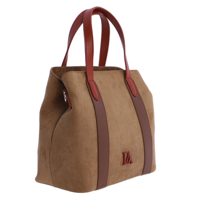 Bolso de Mano Don Algodón Iconic Camel