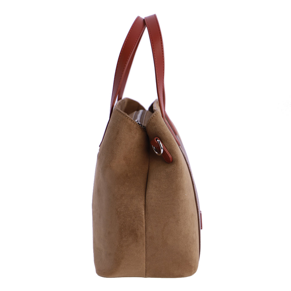 Bolso de Mano Don Algodón Iconic Camel