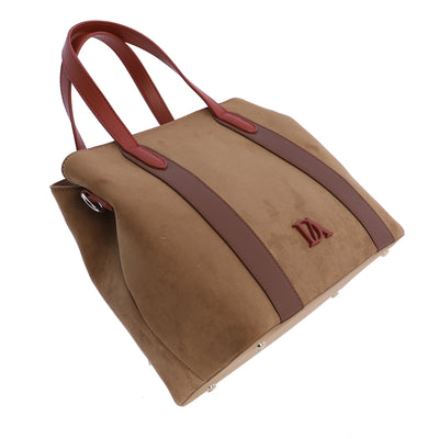 Bolso de Mano Don Algodón Iconic Camel