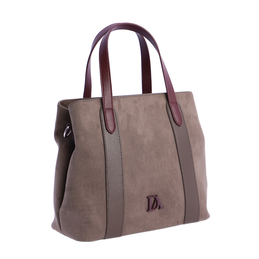 Bolso de Mano Don Algodón Iconic Gris